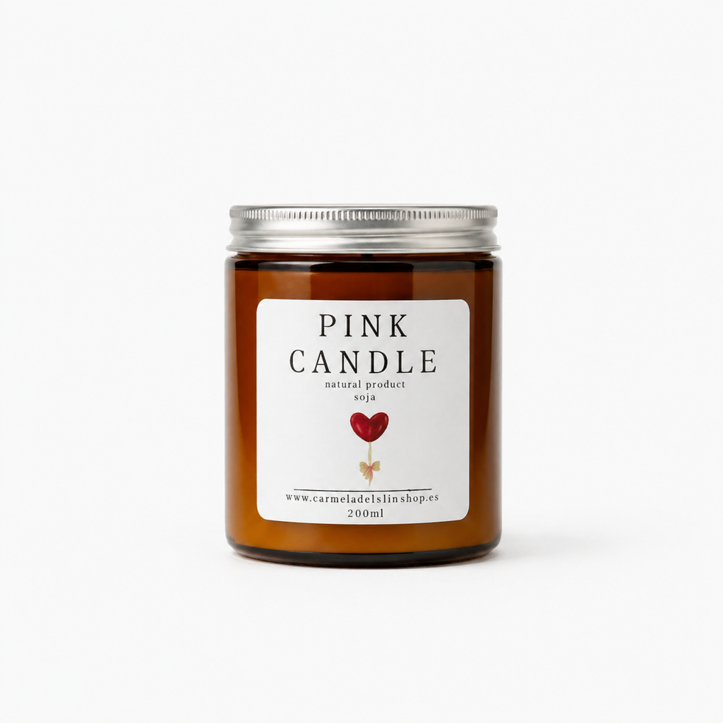 Vela pink candle
