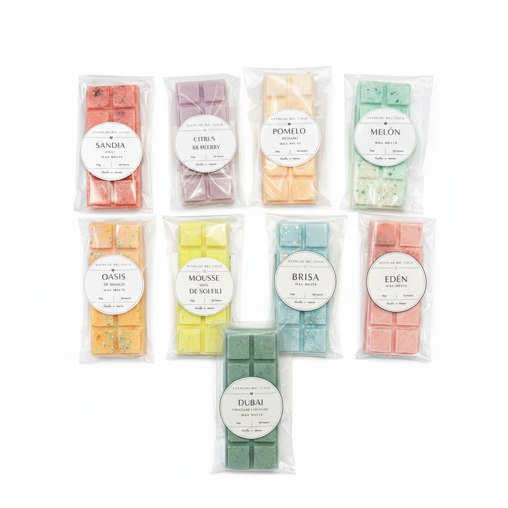 Packs de 6 wax melts Afrutados